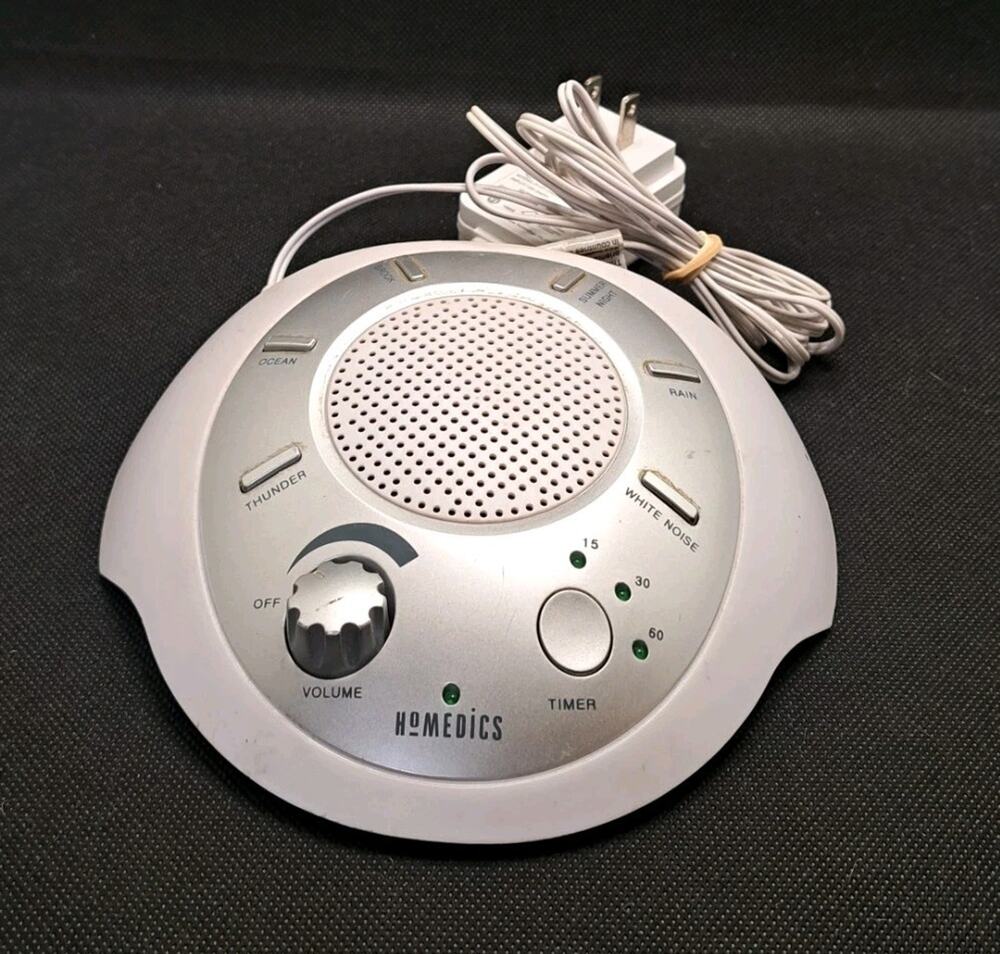 HoMedics SoundSpa SS-2000A Portable White Noise Nature Sound Sleep Machine Works